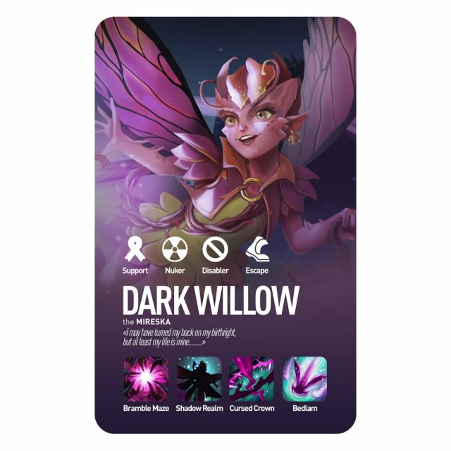 Карточка Dark Willow DOTA 2