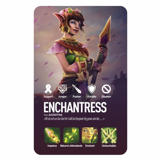 Карточка Enchantress DOTA 2