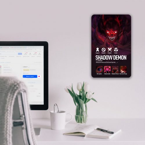 SHADOW DEMON DOTA 2 на стене