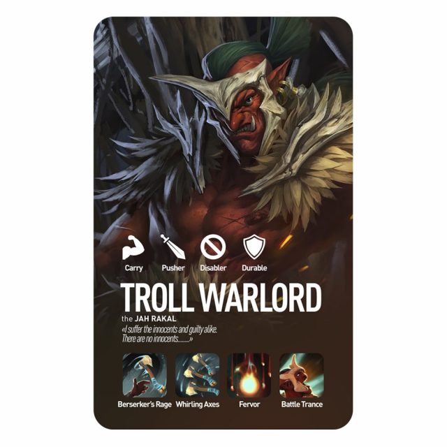Карточка Troll Warlord DOTA 2