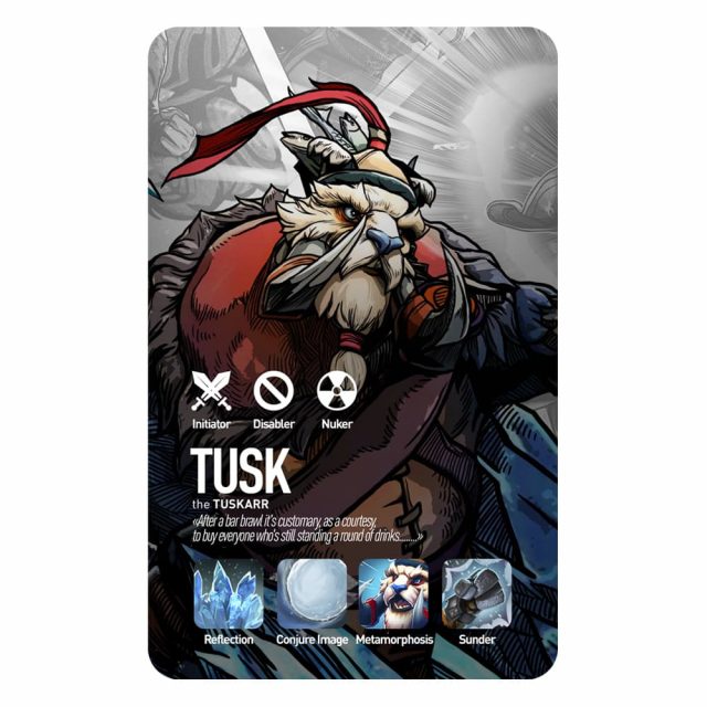 Карточка Tusk DOTA 2